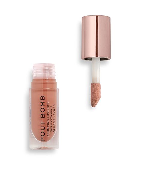 Makeup Revolution Luciu de Buze Pout Bomb Plumping Gloss Candy 4.6ml prezentare