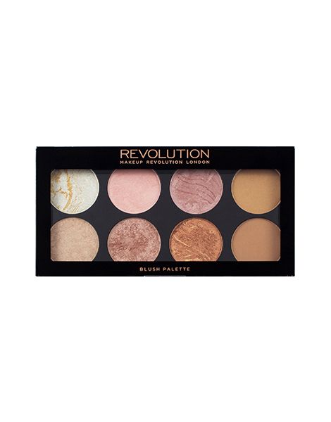 Makeup Revolution Paleta Fard de Obraz Ultra Blush Palette Golden Sugar