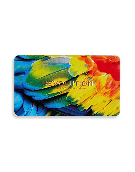 Makeup Revolution Paleta Fard de Ochi Forever Flawless Bird of Paradise 18x1.1g prezentare