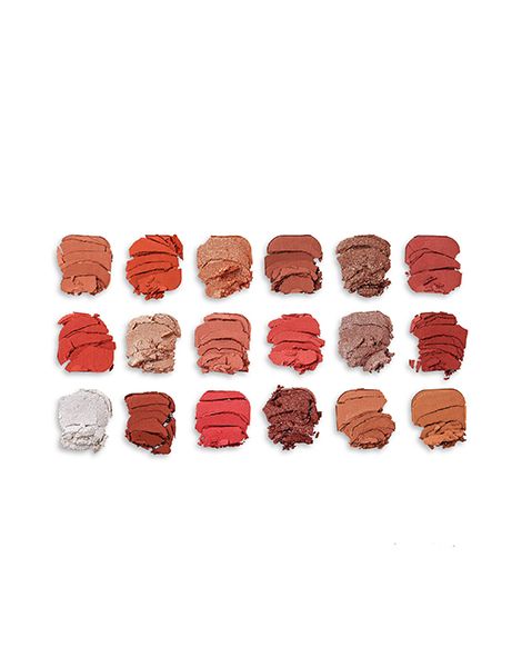 Makeup Revolution Paleta Fard de Ochi Forever Flawless Decadent 18x1.1g textura