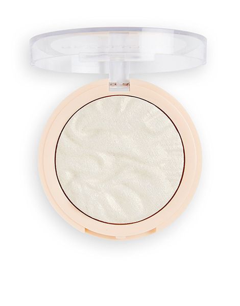 Makeup Revolution Pudra Iluminatoare Reloaded Highlighter Golden Lights 10g prezentare