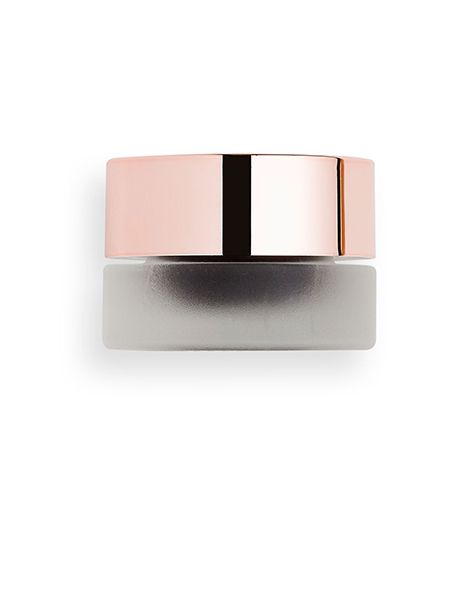 Makeup Revolution Tus de Ochi cu Pensula Gel Eyeliner Black 3g prezentare