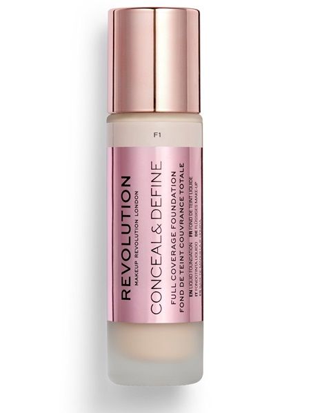 Makeup Revolution Fond de Ten Conceal & Define Foundation F1 23ml