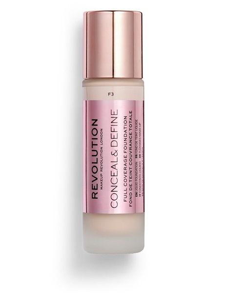 Makeup Revolution Fond de Ten Conceal & Define Foundation F3 23ml
