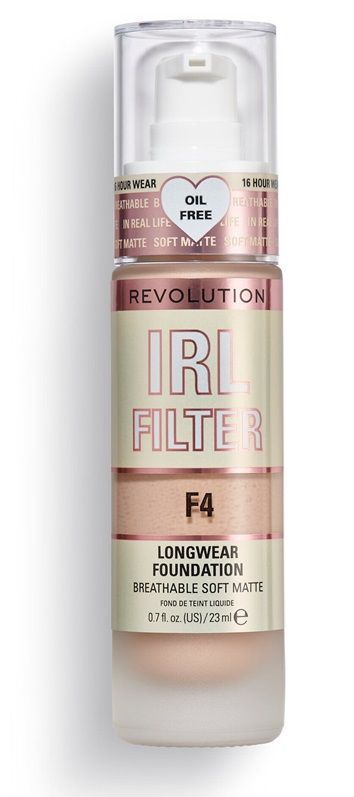 Makeup Revolution Fond de ten IRL Filter Longwear Foundation F4 23ml