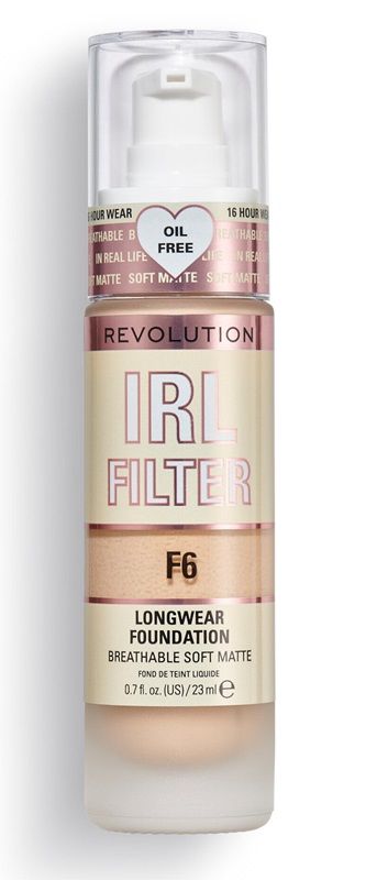 Makeup Revolution Fond de ten IRL Filter Longwear Foundation F6 23ml