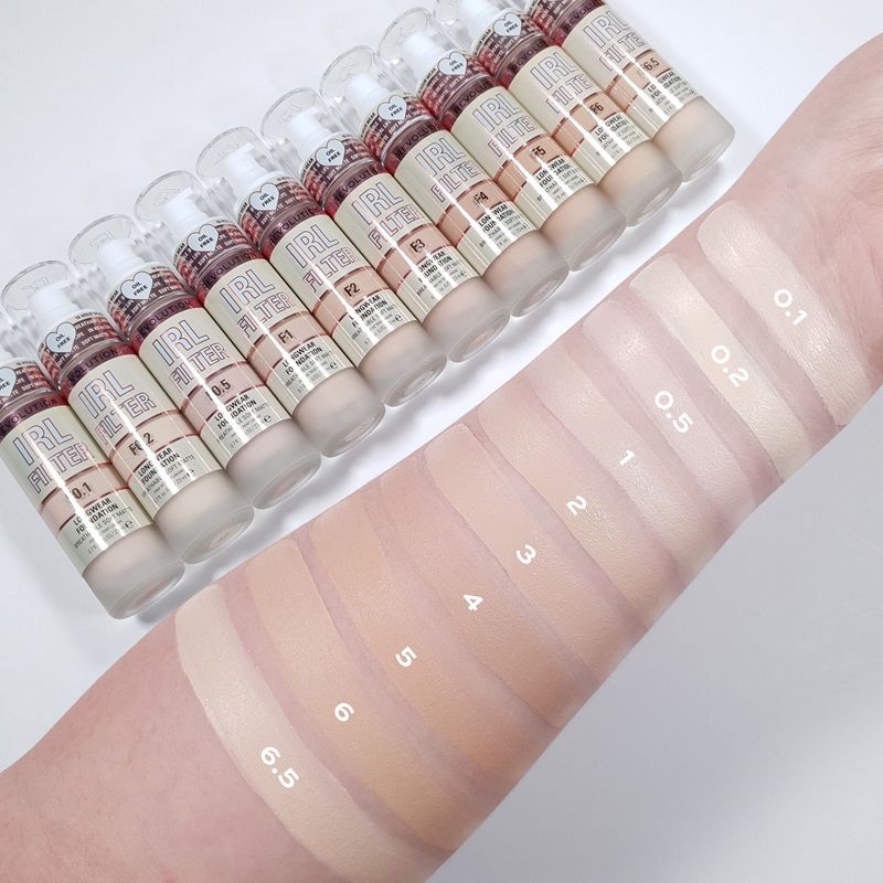 Makeup Revolution Fond de ten IRL Filter Longwear Foundation nuante