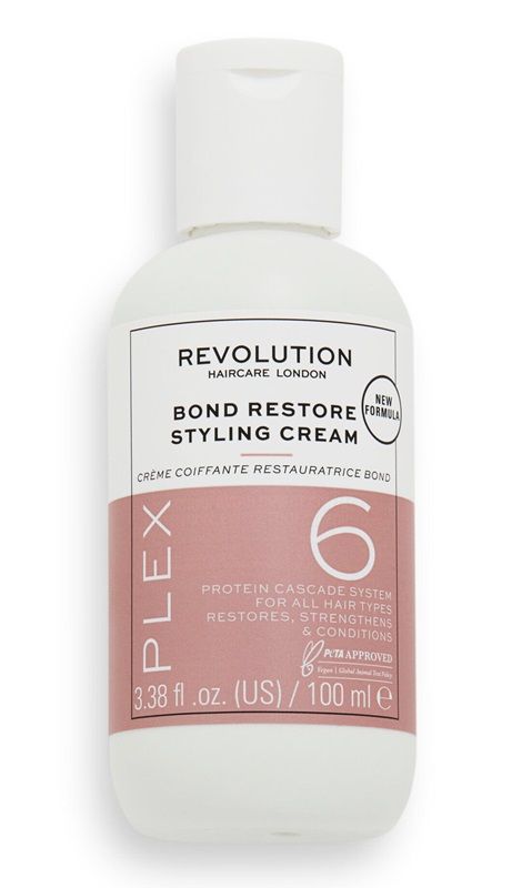 Makeup Revolution Haircare Plex 6 Bond Restore Styling Cream Tratament Leave-in cu protectie termica 100ml
