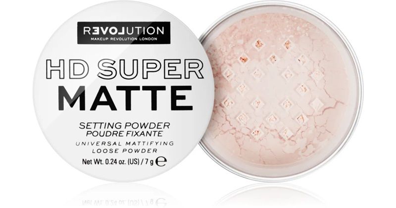 Makeup Revolution Relove HD Super Matte Setting Powder Pudra pulbere 7g