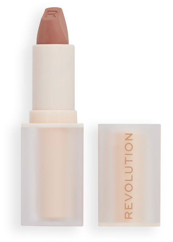 Makeup Revolution Lip Allure Soft Satin Lipstick Ruj Chauffeur Nude 3.2g