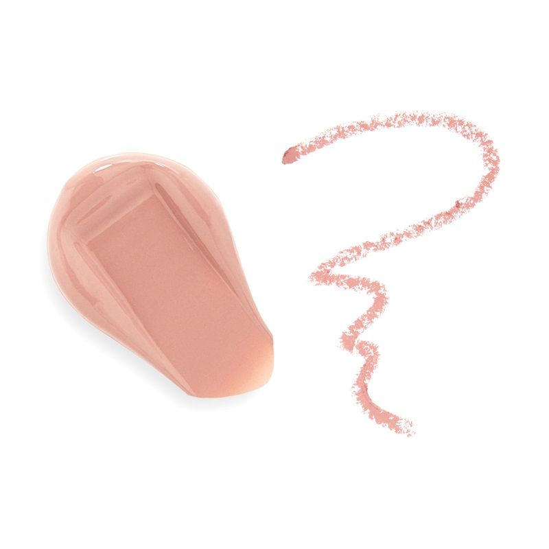 Makeup Revolution Lip Contour Set Brunch (Ruj lichid mat 3ml + Creion buze 1g)
