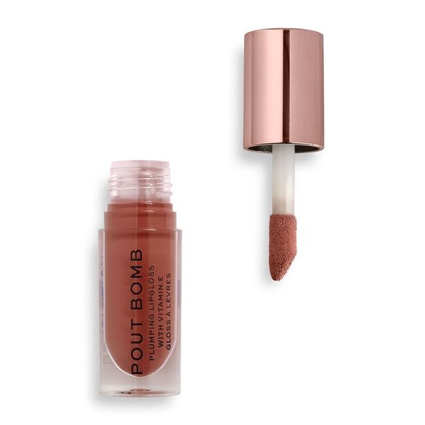 Makeup Revolution Luciu de Buze Pout Bomb Plumping Gloss Cookie 4.6ml 