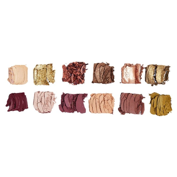 Makeup Revolution Paleta Fard de Ochi Eternal Green Icon nuante