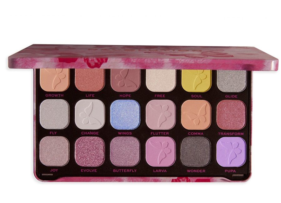 Makeup Revolution Paleta Fard de Ochi Forever Flawless Butterfly 18x1.1g