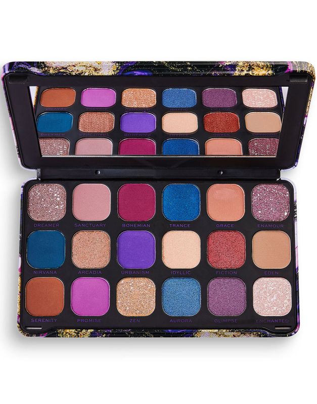 Makeup Revolution Paleta Fard de Ochi Forever Flawless Eutopia 18x1.1g 