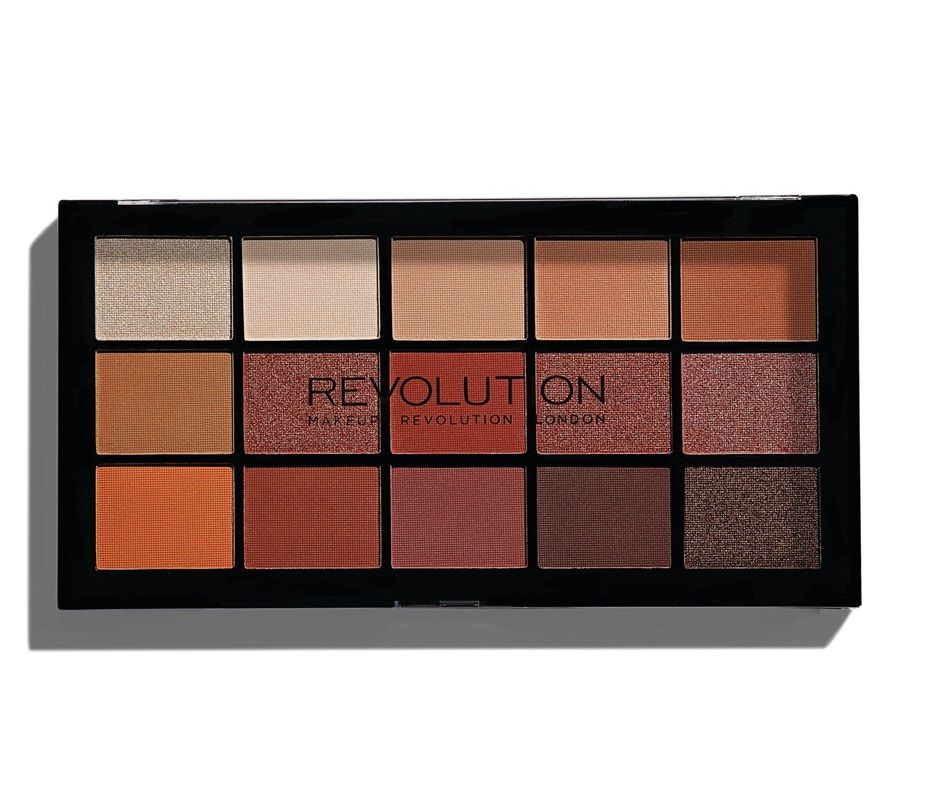 Makeup Revolution Paleta Fard de Ochi Reloaded Palette Iconic Fever 15x1.1g