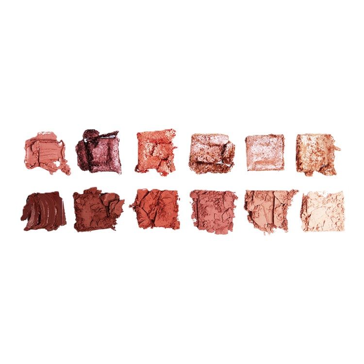 Makeup Revolution Paleta Fard de Ochi True Bronze Icon nuante