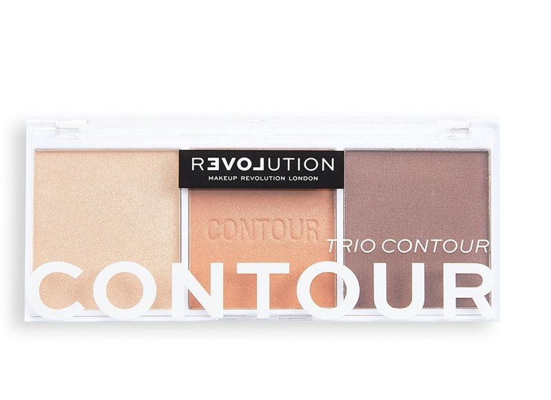 Makeup Revolution Relove Colour Play Trio Palette Paleta Contouring Bronze Sugar 8g