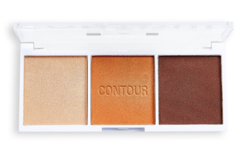 Makeup Revolution Relove Colour Play Trio Palette Paleta Contouring Bronze Sugar 8g