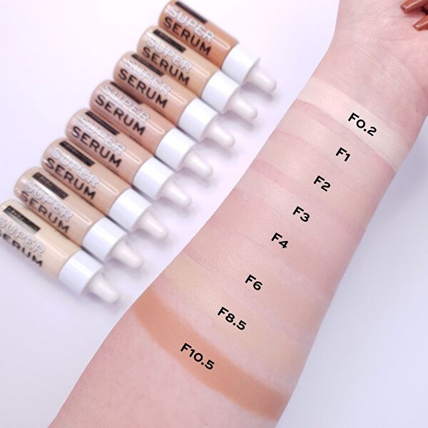 Makeup Revolution Relove Fond de ten Super Serum Foundation nuante