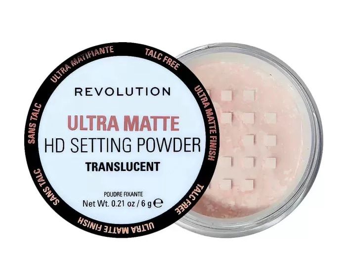 Makeup Revolution Relove HD Super Matte Setting Powder Pudra pulbere 7g