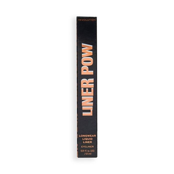 Makeup Revolution Tus de Ochi cu Pow Liner Eyeliner Black 0.5ml