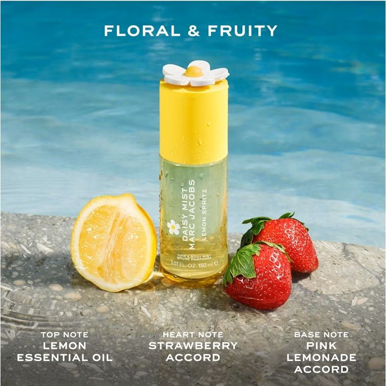 Marc Jacobs Daisy Mist Lemon Spritz note olfactive