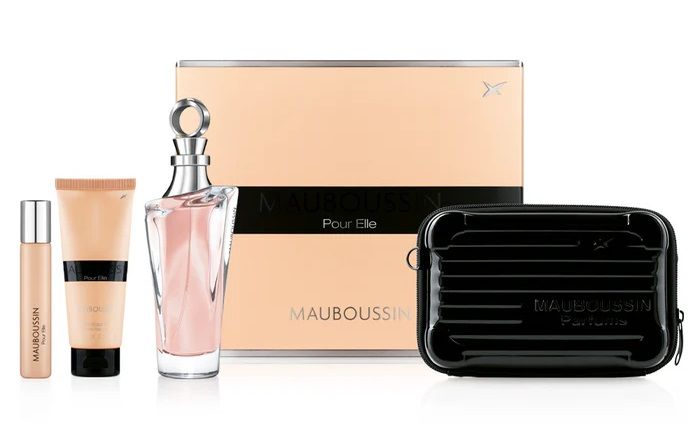 Mauboussin Pour Elle Set (Apa de parfum 100ml + Apa de parfum 20ml + Lotiune de corp 75ml + Pouch)
