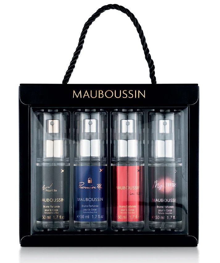 Mauboussin Set Quatro Apa parfumata (Elixir Pour Elle 50ml + Promise Me 50ml + My Twist 50ml + In Red 50ml)