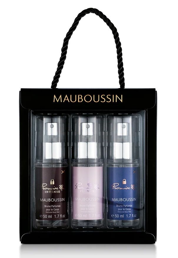 Mauboussin Set Trio Apa parfumata (Promise Me 50ml + Promise Me Flower 50ml + Promise Me Intense 50ml)