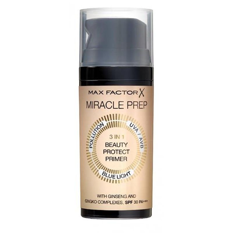 Max Factor Baza de Machiaj Miracle Prep 3in1 Beauty Protect Primer 30ml