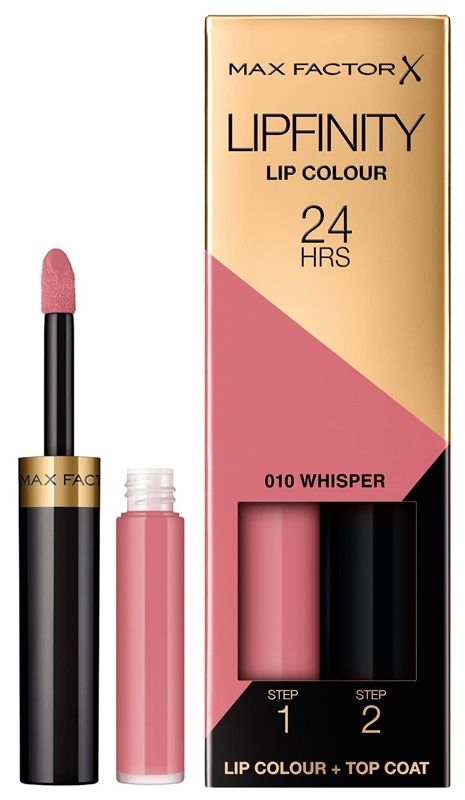 Max Factor Ruj Rezistent Lipfinity 010 Whisper 2.3ml + Balsam 1.9g