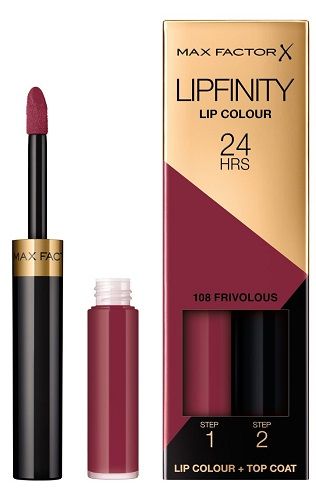 Max Factor Ruj Rezistent Lipfinity 108 Frivolous 