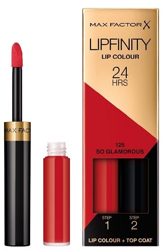 Max Factor Ruj Rezistent Lipfinity 125 So Glamorous 2.3ml + Balsam 1.9g
