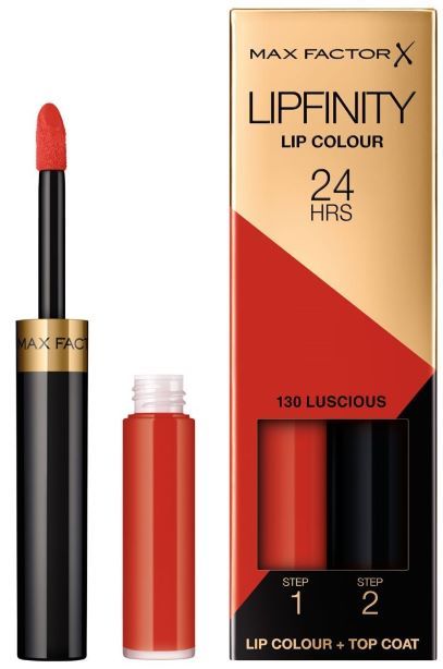 Max Factor Ruj Rezistent Lipfinity 130 Luscious 2.3ml + Balsam 1.9g
