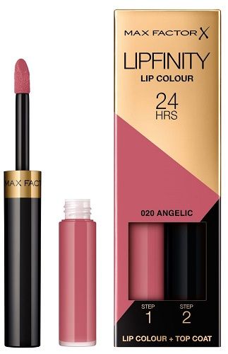 Max Factor Ruj Rezistent Lipfinity 20 Angelic 2.3ml + Balsam 1.9g