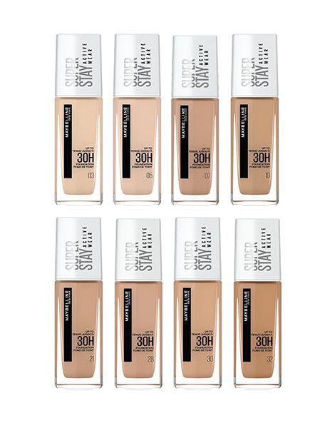 Maybelline Fond de Ten Super Stay Active Wear 30H 30ml nuante