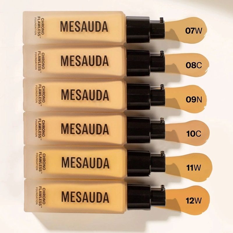 Mesauda Fond de Ten Chrono Flawless nuante medii