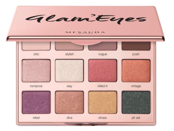 Mesauda Glam Eyes Palette Paleta Fard Ochi 12x1.2g