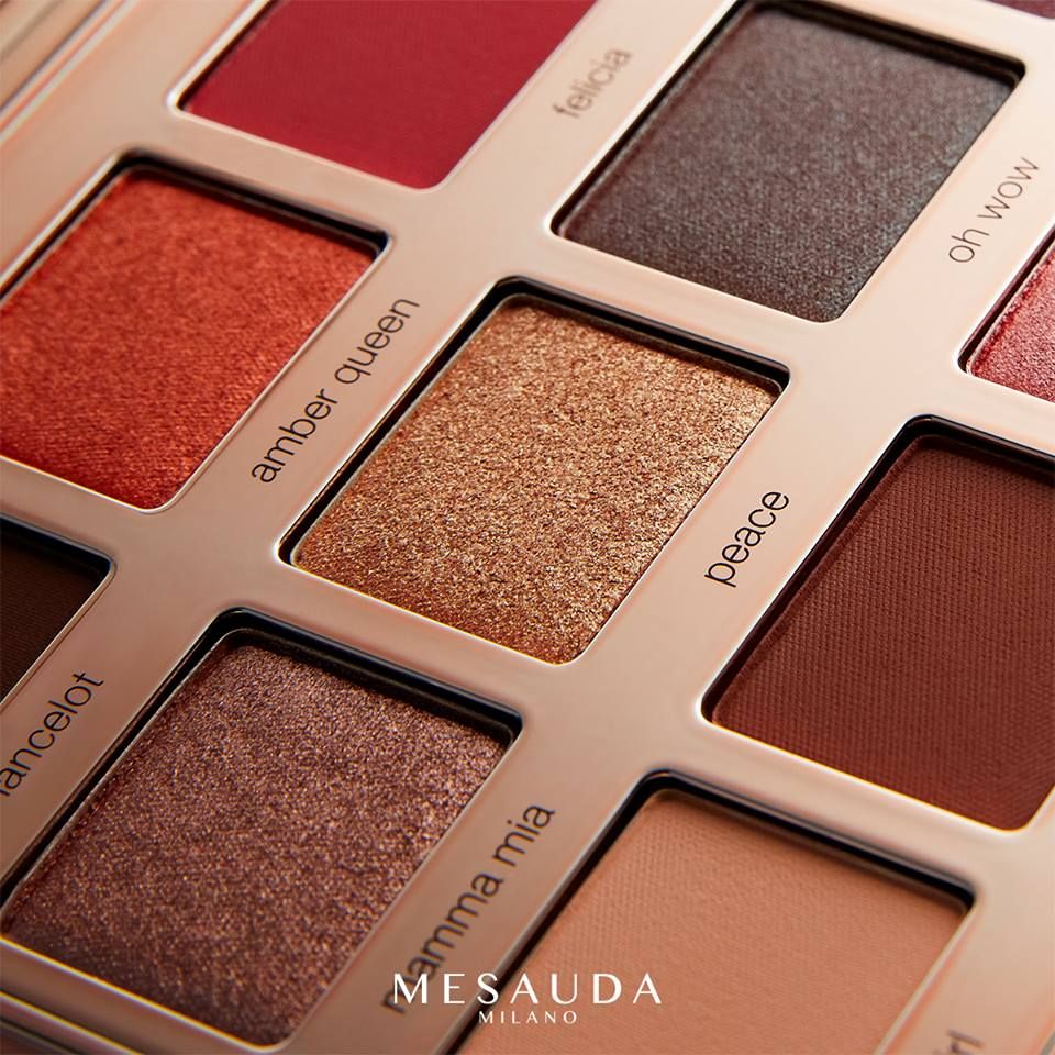 Mesauda Paleta Fard Ochi Gold'n Roses 12x1.2g