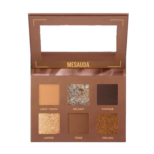 Mesauda Paleta Fard de Ochi Bare Harmony 2.0 203 Cool Bronze 6x1g