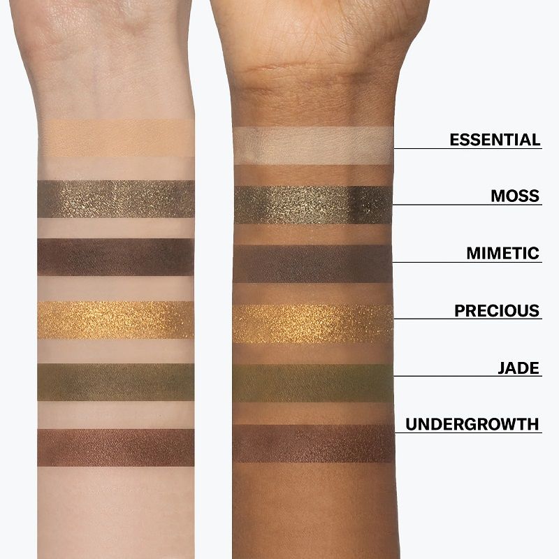 Mesauda Paleta Fard de Ochi Bare Harmony 3.0 205 Hidden Green 6x1g