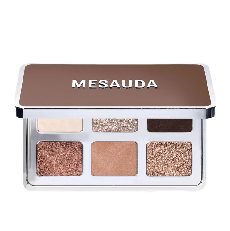 Mesauda Paleta fard de ochi Colour Theory 101 Nude Canvas 6x1g