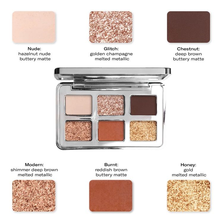 Mesauda Paleta fard de ochi Colour Theory 103 Bronze Foil 6x1g zoom culori