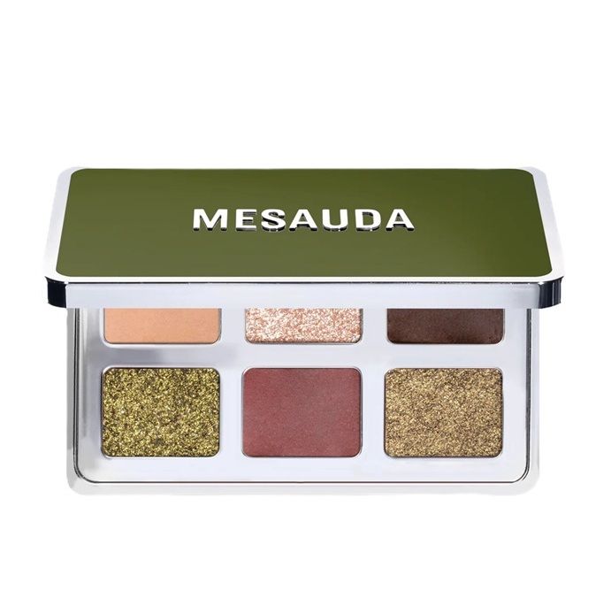 Mesauda Paleta fard de ochi Colour Theory 104 Jade Garden 6x1g