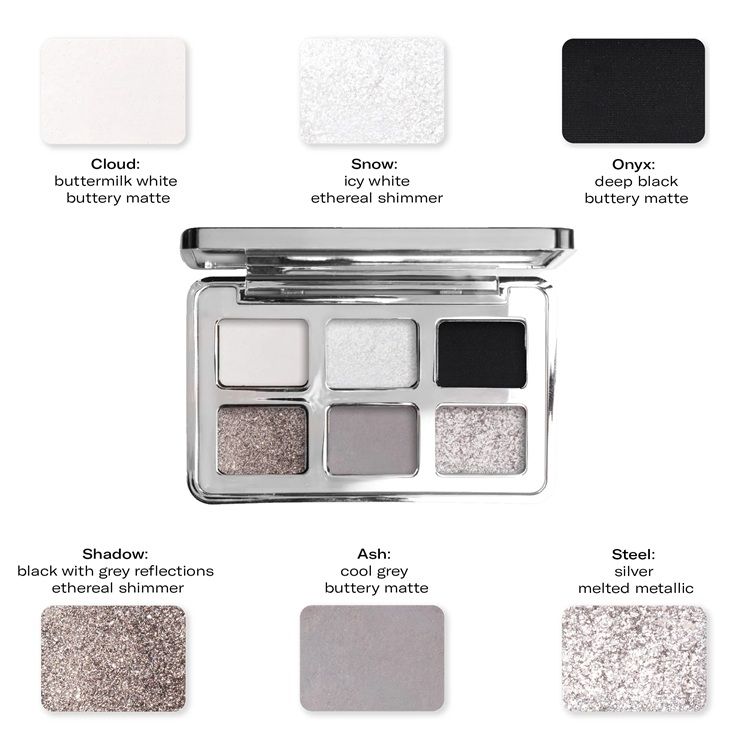 Mesauda Paleta fard de ochi Colour Theory 105 Obsidian Veil 6x1g zoom culori