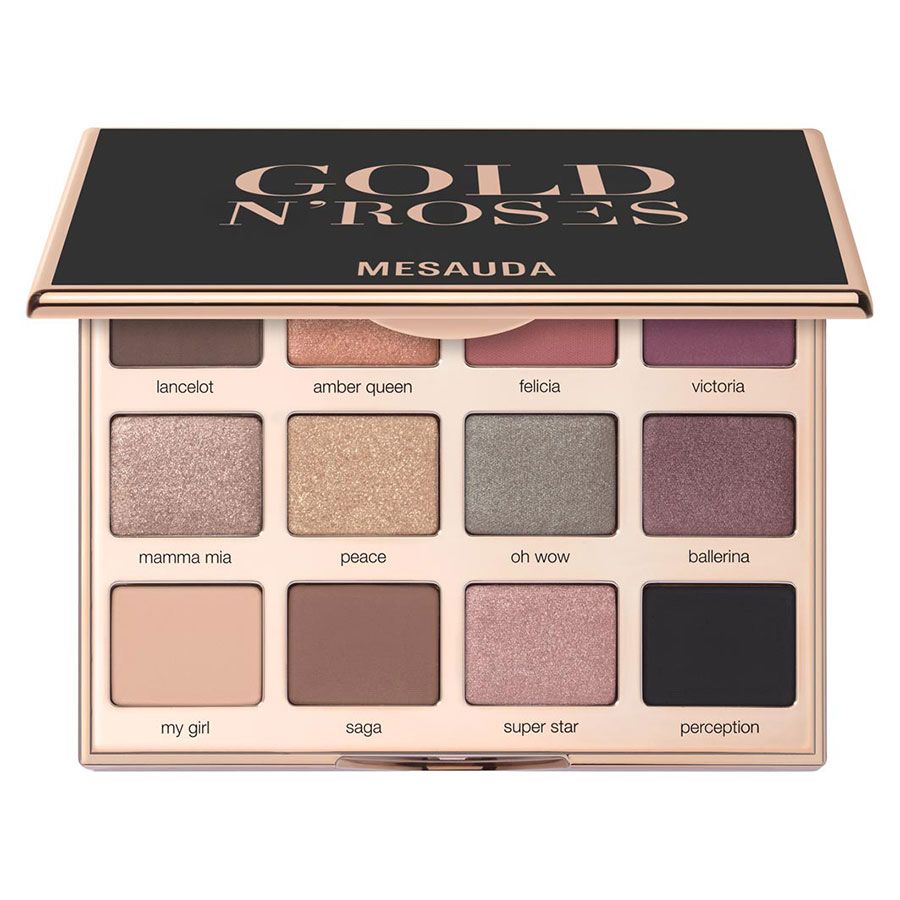Mesauda Paleta Fard Ochi Gold'n Roses 12x1.2g