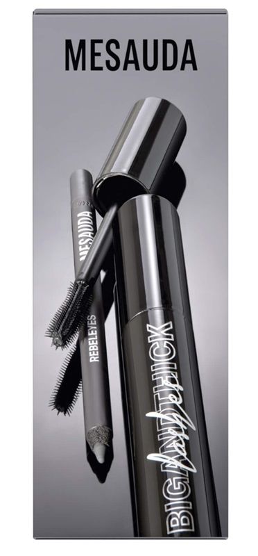 Mesauda Set Ready, Wow, Go! (Mascara Mega Lash 14ml + Tus de ochi Ink Liner 1.2ml)