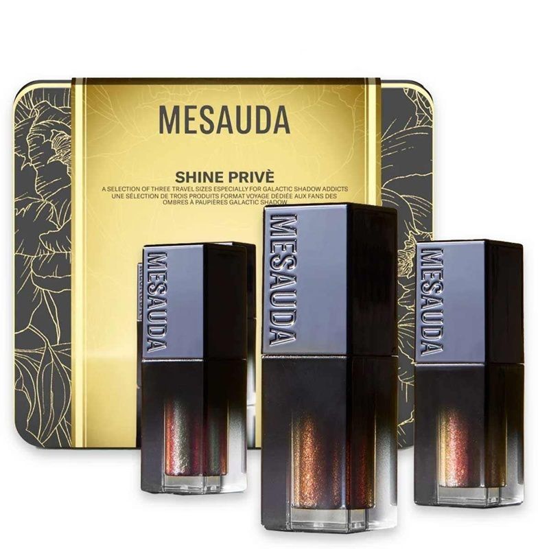 Mesauda Set Shine Prive (Fard de ochi Lichid Galactic Shadow 104 Eclipse 3ml + 105 Another World 3ml + 108 Andromeda 3ml)