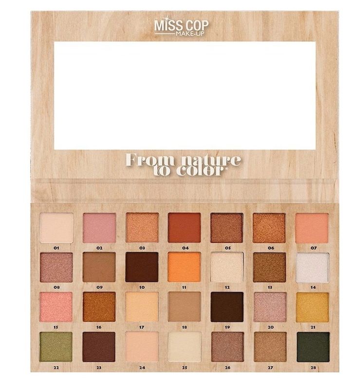 Miss Cop Paleta fard de ochi From Nature to Color 14g